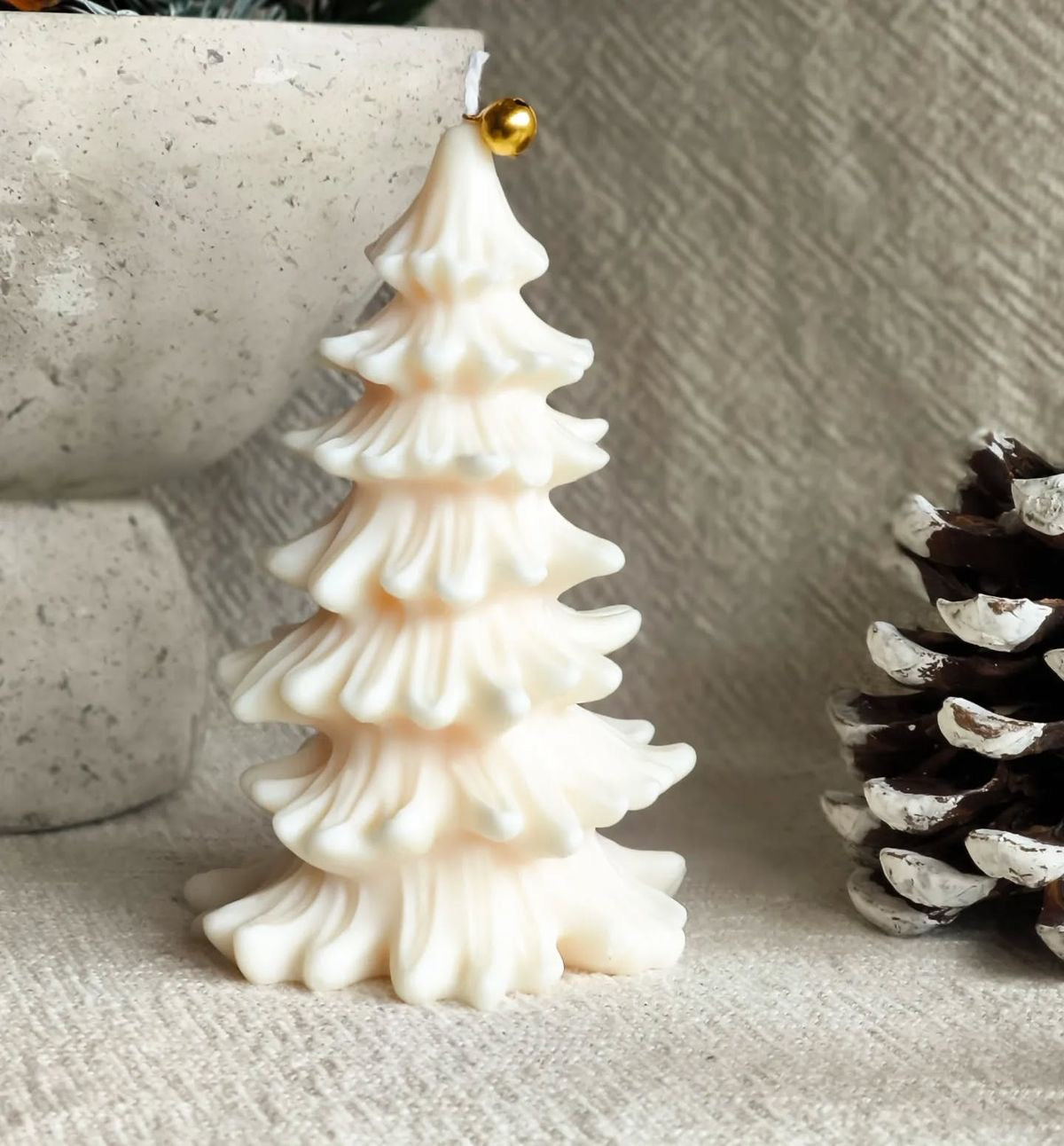 Snowy Pine Christmas tree