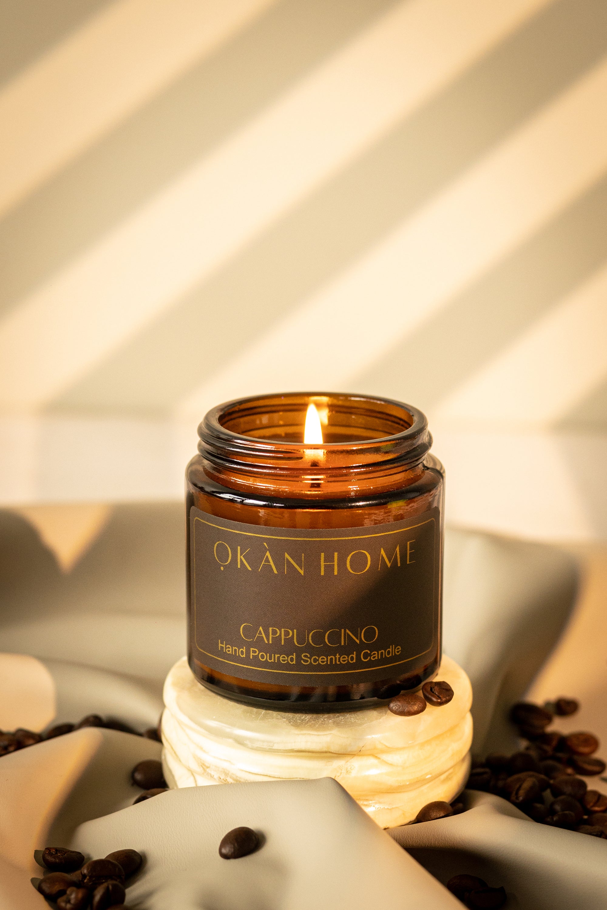 Cappucinno Scented Candle