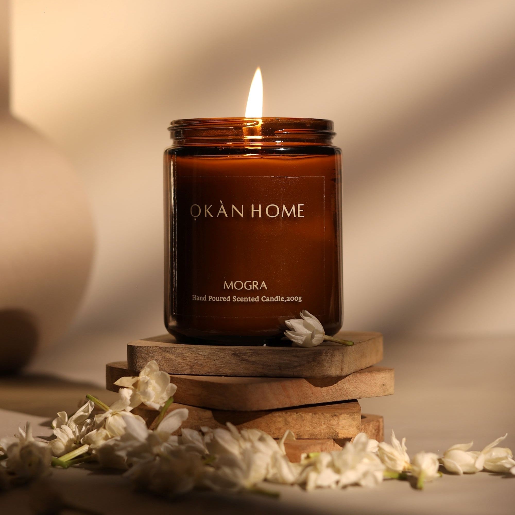 Mogra Scented Candle
