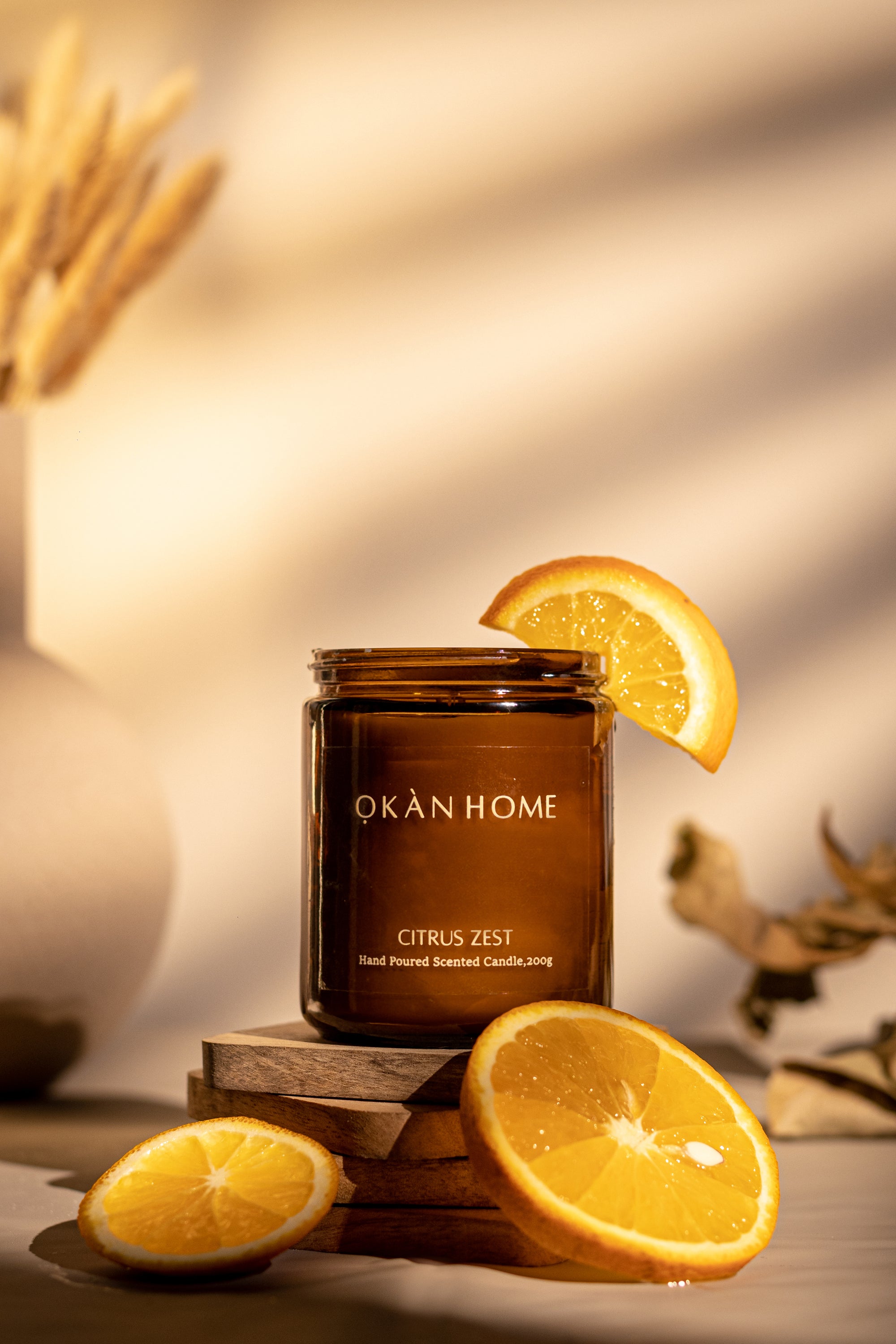 Citrus Zest Scented Candle