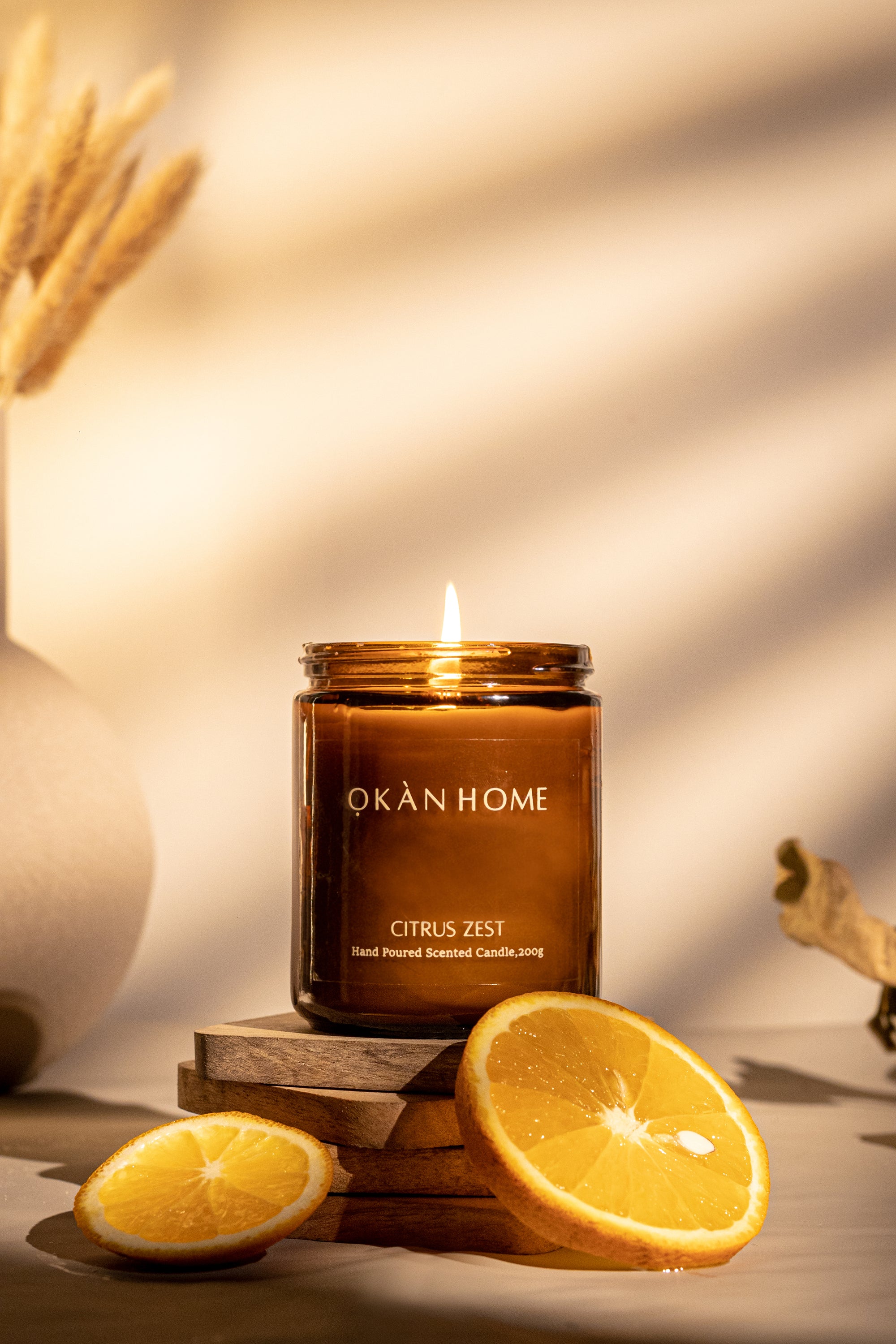 Citrus Zest Scented Candle