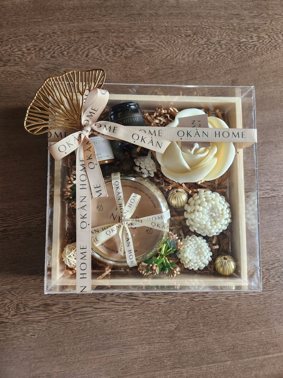 CANDLE HAMPER - Option 1