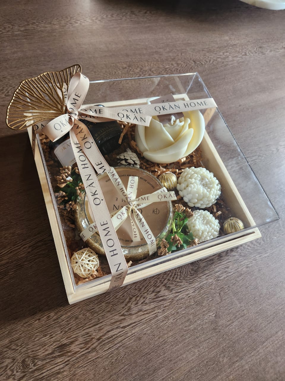 CANDLE HAMPER - Option 1