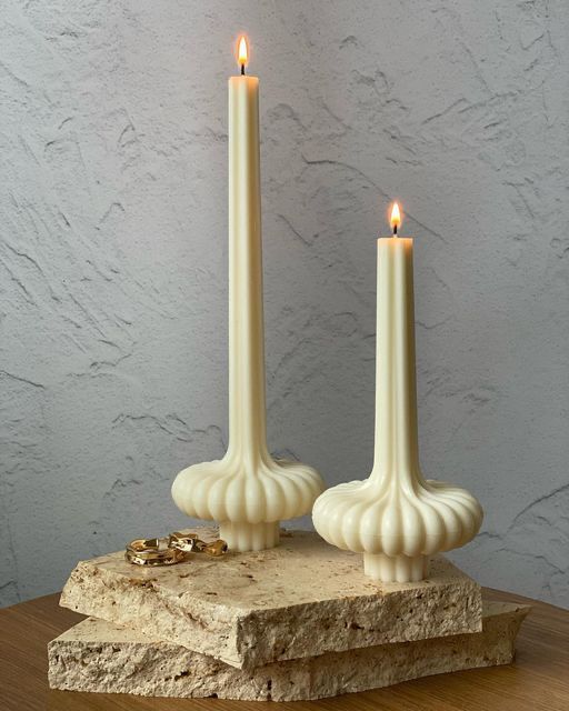 RIPPLE COLUMN VASE